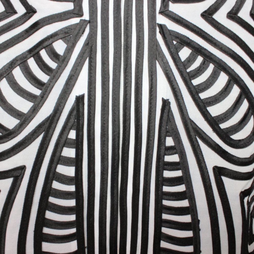 T&W Designs Sheer Abstract Jacket - Picture 5 of 5
